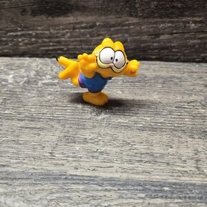 1989 McDonald's Happy Meal Garfield Scooter Figure No Scooter